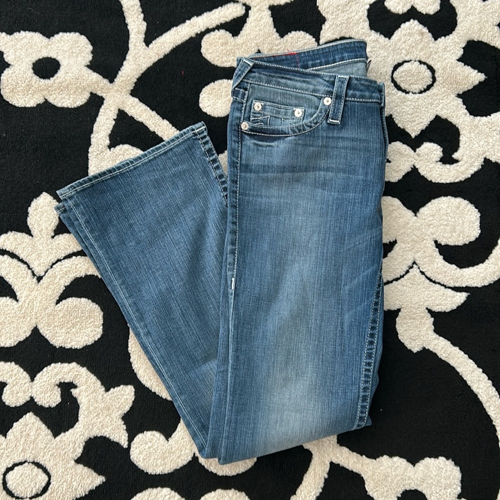 True Religion Bootcut Flare Leg Denim Size 33